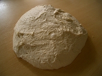 天然酵母パン 1次発酵完了