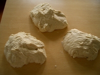 天然酵母パン 分割